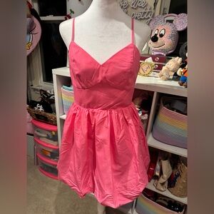 CAMILA SLEEVELESS BUBBLE MINI DRESS Size Small